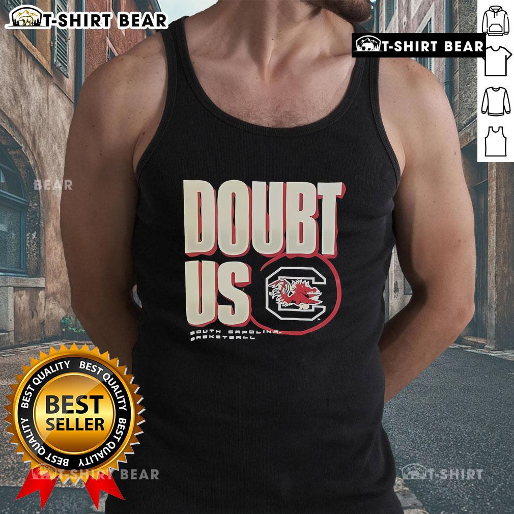 Comfortable South Carolina Gamecocks basketball tank top featuring team logo, perfect for fans and athletes.