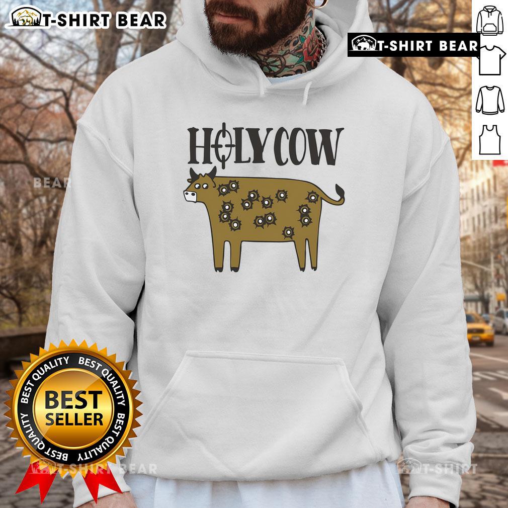 Top Kentucky Ballistics KB Holy Cow Hoodie in black, featuring a bold graphic design and comfortable fit.