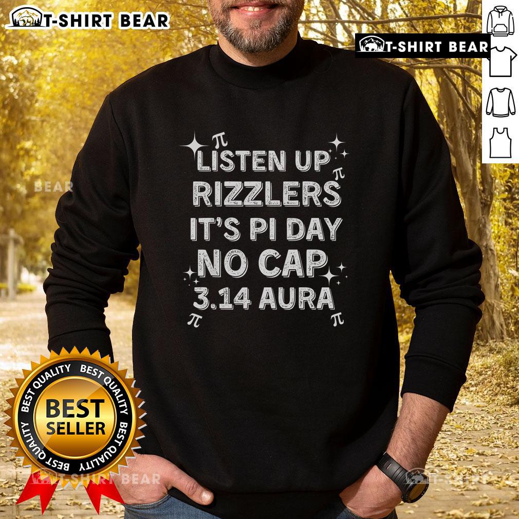 Top Listen Up Rizzlers Sigma Pi Day Show No Cap Sweatshirt in vibrant colors, perfect for casual style enthusiasts.