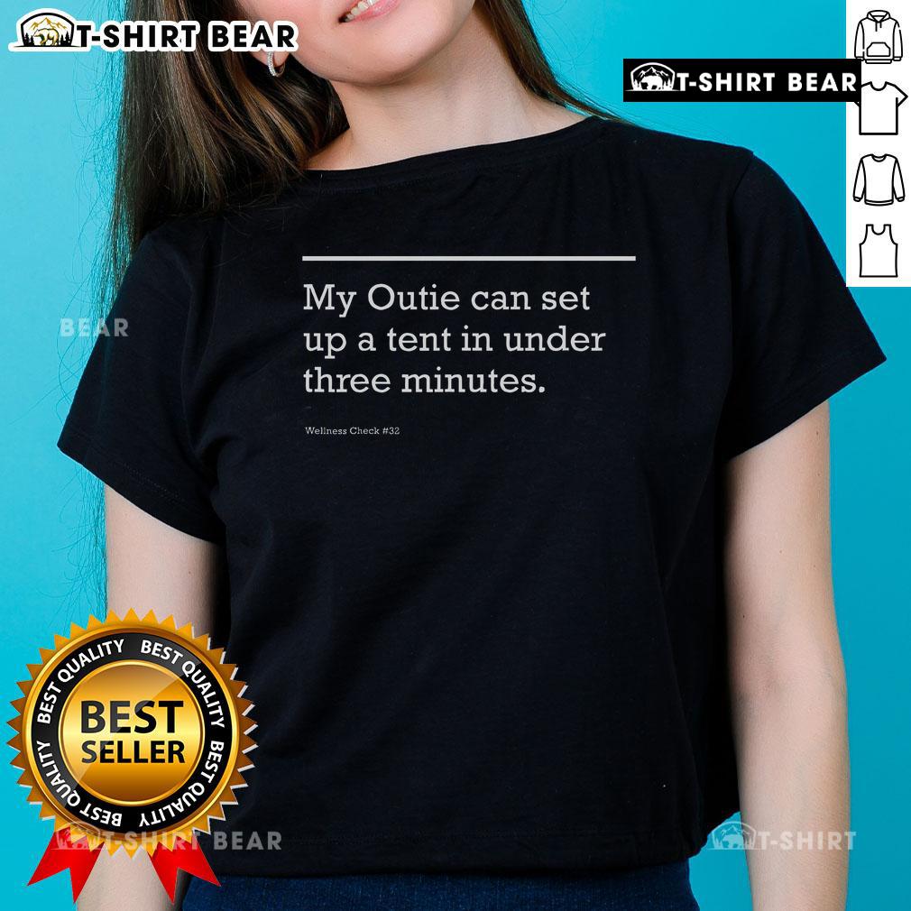 Top Outie Fac Macrodata Refinement Lumon Ladies Tee showcasing a stylish design for women, perfect for casual wear.