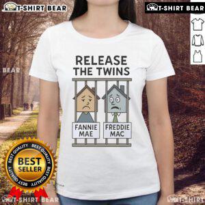 Top Release The Twins Fannie Mae Freddie Mac Ladies Tee featuring a stylish design for fans of the iconic twins.