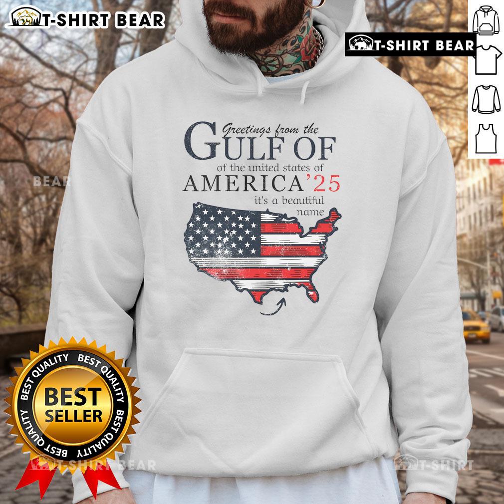 Funny Gulf of Mexico July 4th hoodie featuring retro design, perfect for celebrating Independence Day in the USA.