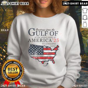 Funny Gulf of Mexico July 4th sweatshirt featuring retro design, perfect for celebrating Independence Day in the USA.