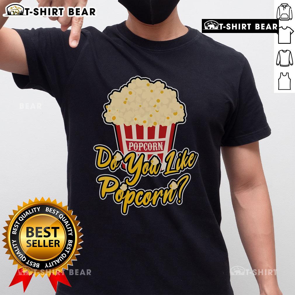 Alt Text: Top Sis Vs Bro T-Shirt featuring Karina Kurzawa and Ronald with a fun popcorn design for fans of the YouTube duo.