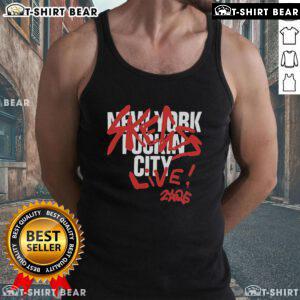Top-Skegss-New-York-Fuckin-City-Live-2025 tank top featuring vibrant graphics and band logo for fans.