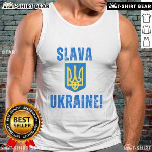 Top Slava Ukraine Tank Top featuring a bold design celebrating Ukrainian pride and resilience in a stylish, comfortable fit.