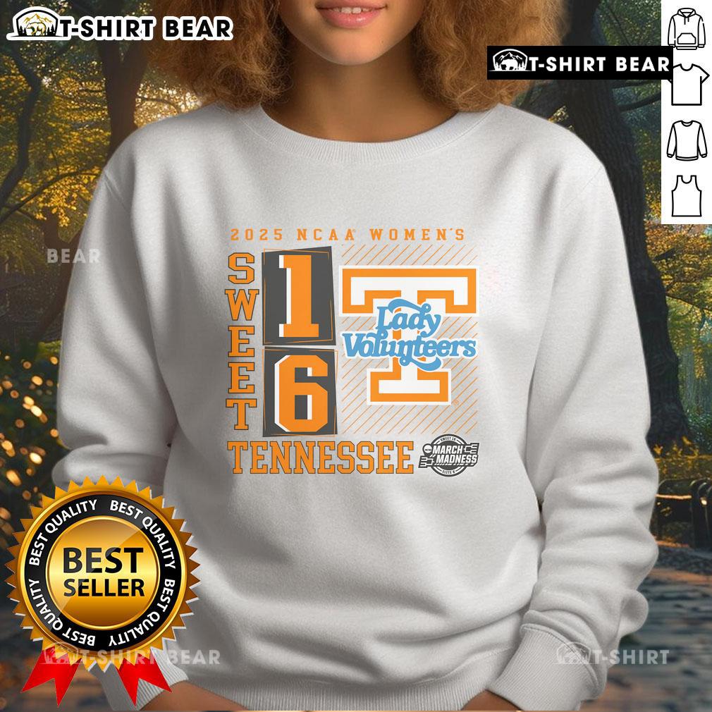 Top Tennessee Volunteers 2025 NCAA Women's Basketball Tournament sweatshirt featuring a stylish no-look pass design.