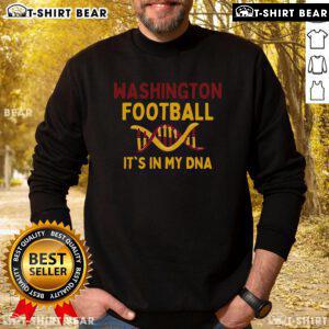 Cozy sweatshirt featuring the Top Washington Football DC sports team logo, perfect for fans and game day wear.