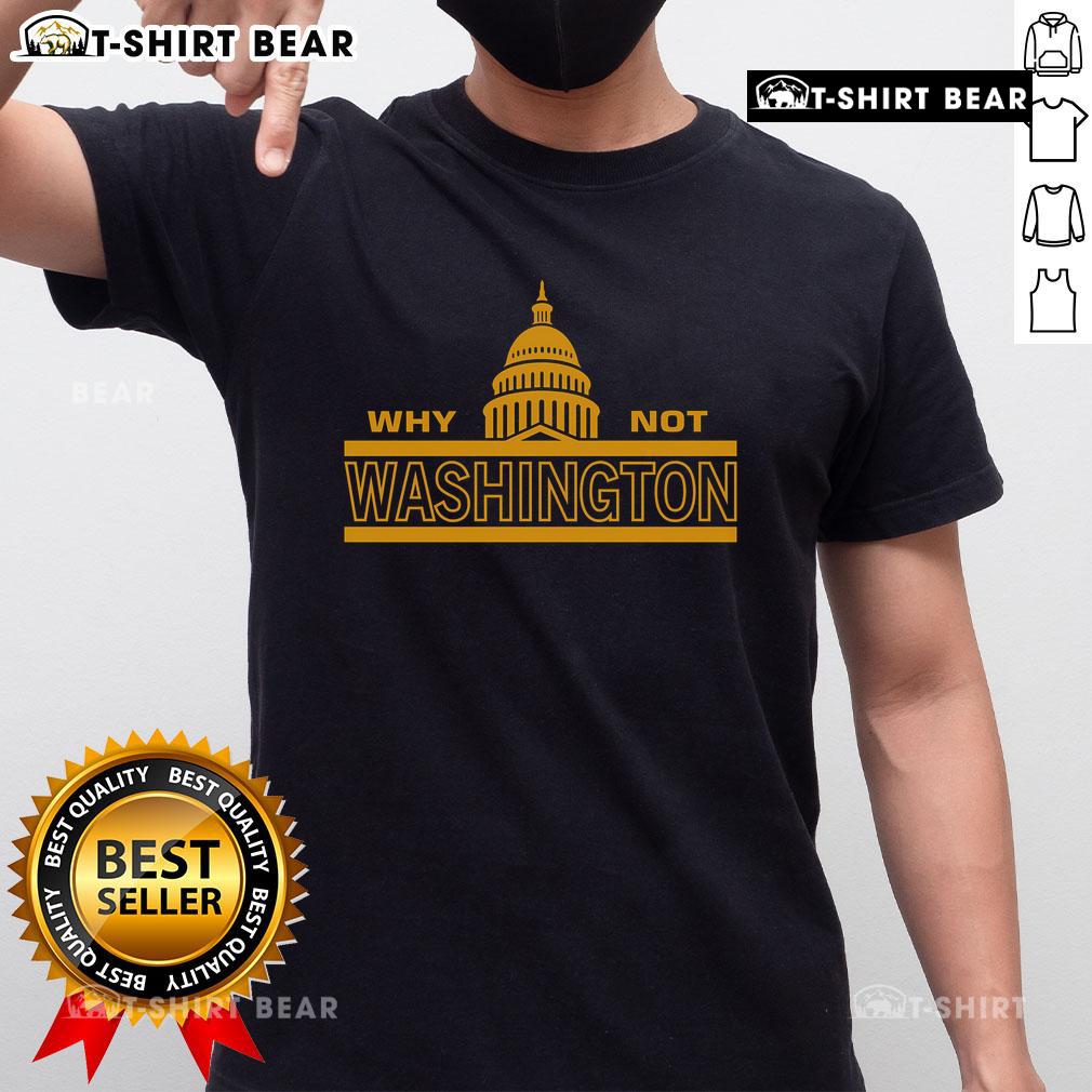 Top Why Not Washington T-Shirt featuring a stylish design, ideal for casual wear and showing your love for Washington.
