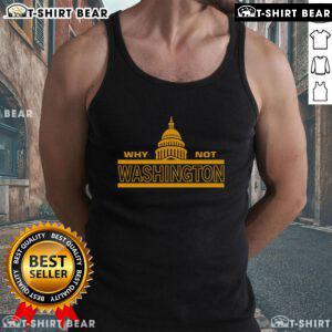 Stylish Top Why Not Washington tank top in vibrant colors, perfect for casual wear and showcasing Washington pride.