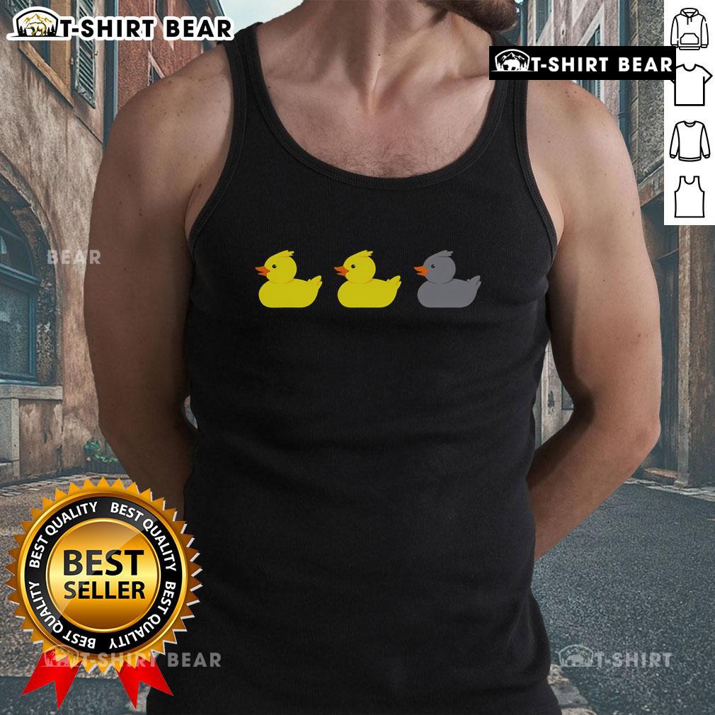 Cute Duck Duck Grey Duck Minnesota tank top featuring playful duck graphics and vibrant colors, perfect for summer wear.