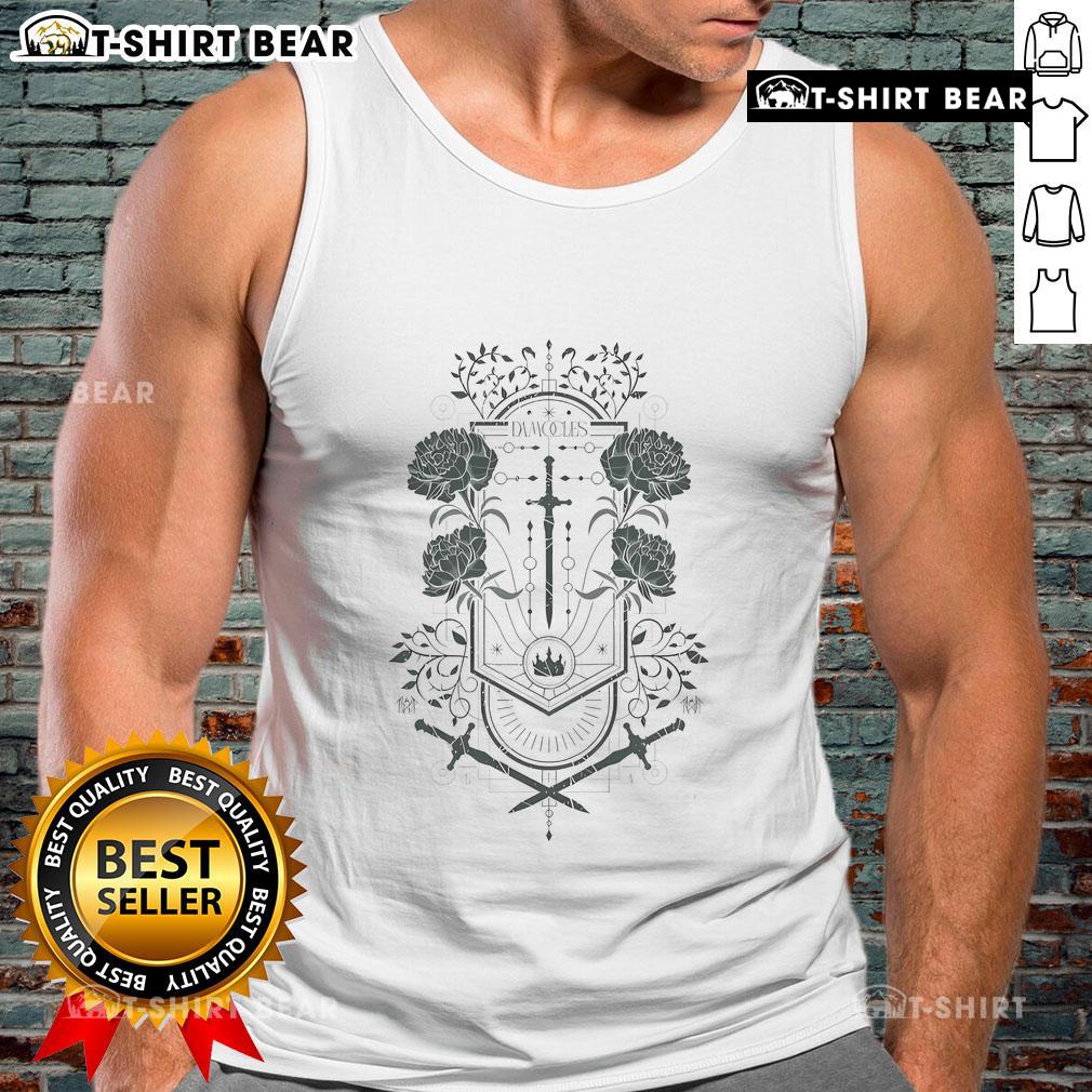 Good Sleep Token Damocles Swords Knife Flower Tank Top design featuring intricate graphics and unique, bold colors.