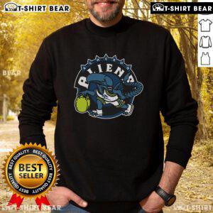 Official Acheron Aliens Sweatshirt featuring a stylish alien graphic, perfect for sci-fi fans and casual wear.