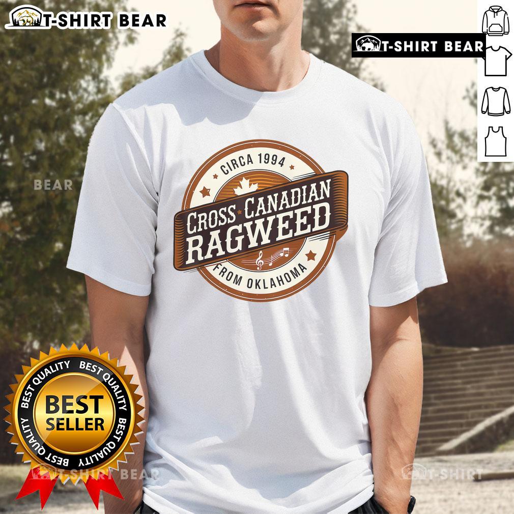 Alt Text: Official Cross Canadian Ragweed 'The Boy From Oklahoma' Concert 2025 T-Shirt featuring vibrant graphics and band logo.