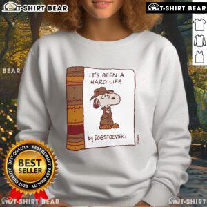 Official 'It's Been A Hard Life' sweatshirt by Dogstoevski, featuring a stylish design perfect for casual wear.