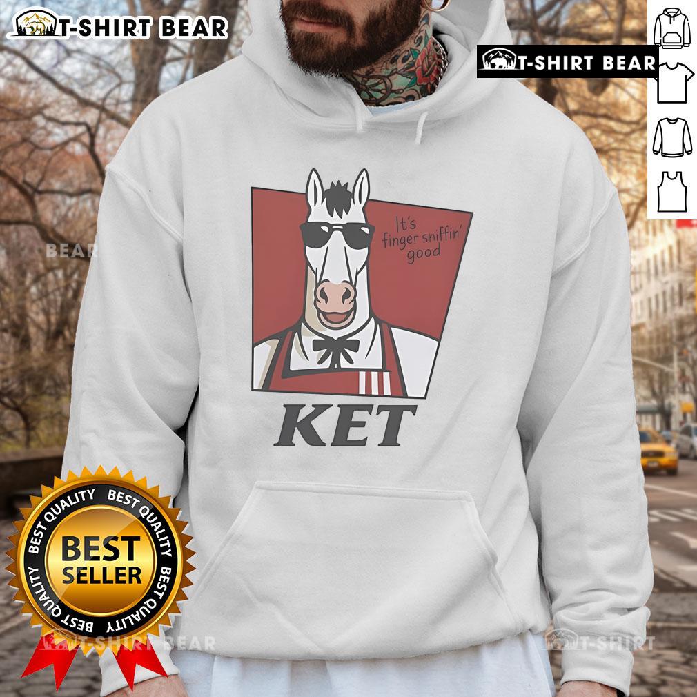Official Ket It's Finger Sniffin Good Hoodie in vibrant colors, perfect for casual wear and food lovers.