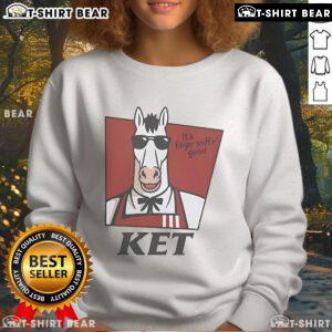 Official Ket It's Finger Sniffin Good Sweatshirt in stylish design, perfect for casual wear and cozy comfort.
