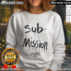 Alt Text: Official Kim Gordon Sub Mission sweatshirt from The Collective Tour, featuring unique design and vibrant colors.