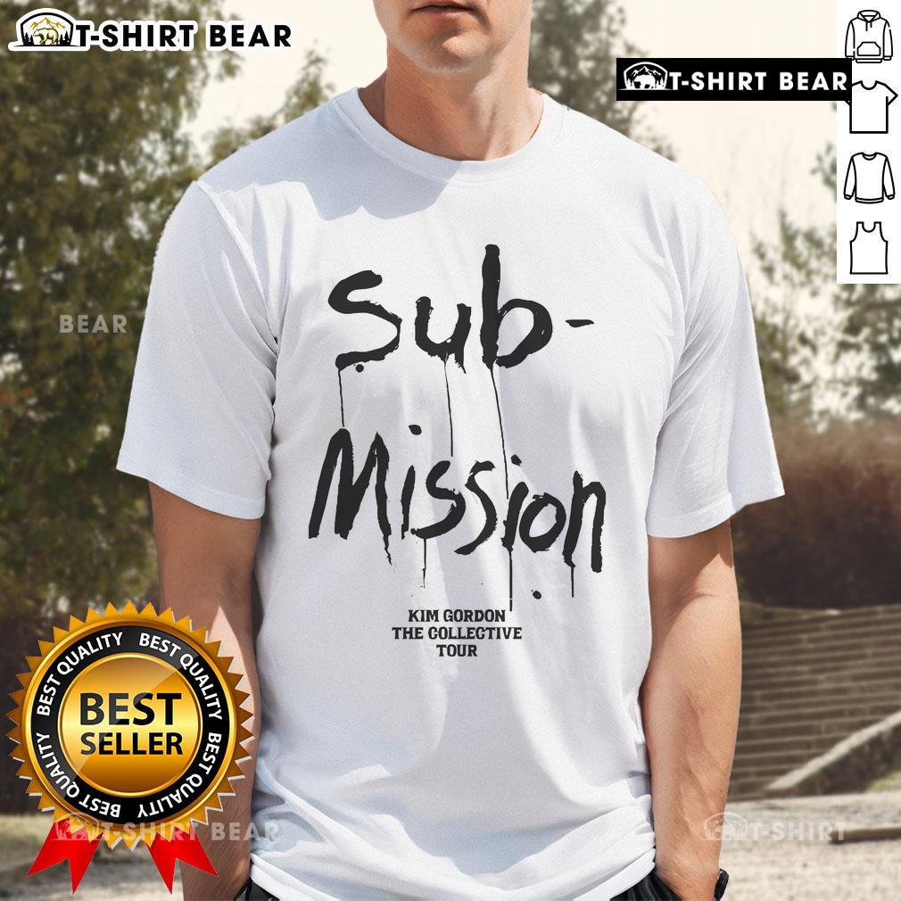 Official Kim Gordon Sub Mission The Collective Tour T-Shirt featuring a unique design and vibrant colors for fans.