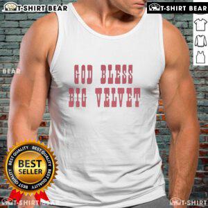 Official Paul Cauthen God Bless Big Velvet Tank Top featuring vibrant design and comfortable fit for music fans.