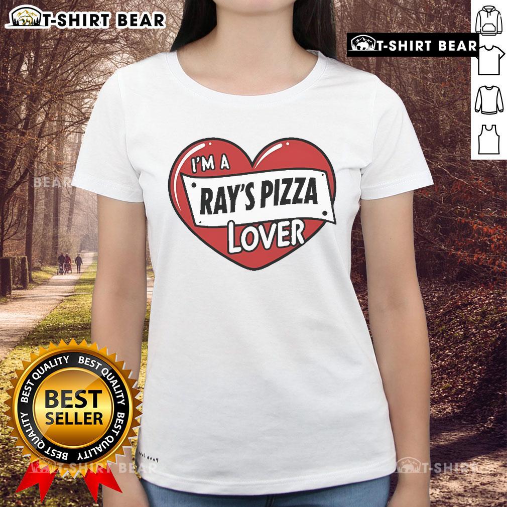Official Rays Pizza Lover Ladies Tee featuring a stylish design for fans of Rays Pizza.