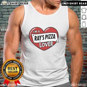 Alt Text: Official Rays Pizza Lover tank top featuring a stylish design for fans of Rays Pizza and pizza enthusiasts.