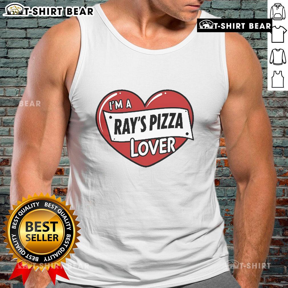 Alt Text: Official Rays Pizza Lover tank top featuring a stylish design for fans of Rays Pizza and pizza enthusiasts.