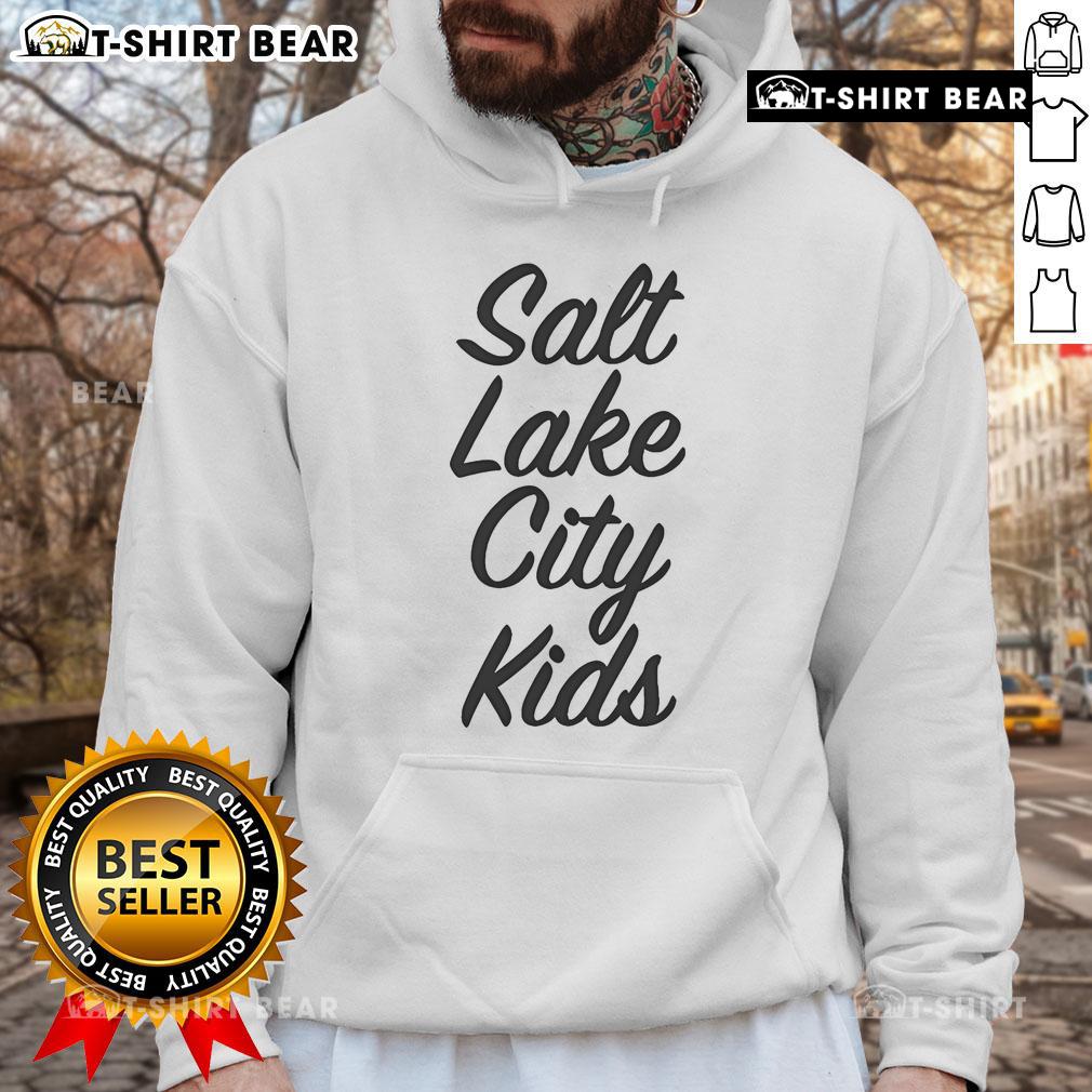 Official Salt Lake City Kids Hoodie in vibrant colors, perfect for stylish and cozy outings for children.