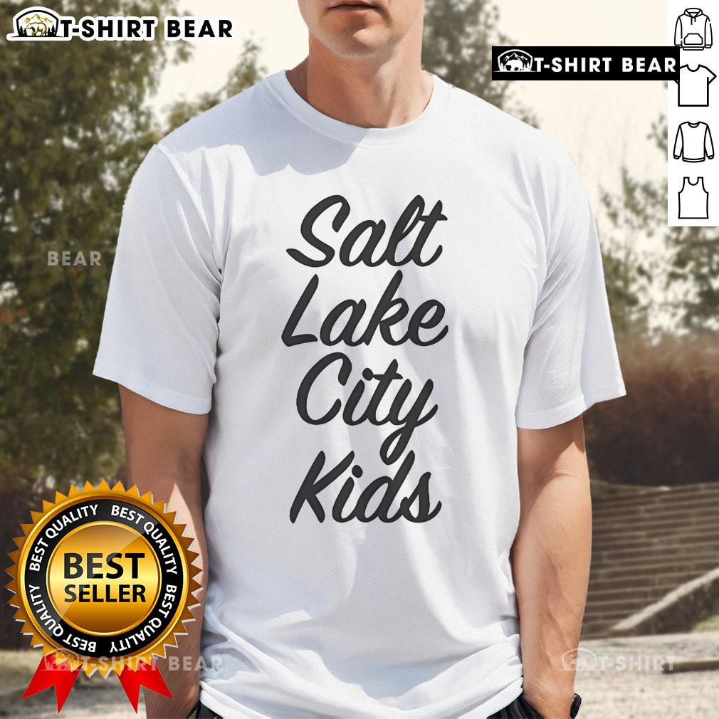 Official Salt Lake City Kids T-Shirt featuring a colorful design perfect for young fans of the city.