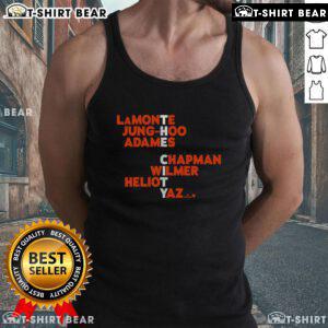 Official San Francisco The City Names 2025 tank top featuring a stylish design perfect for summer wear.