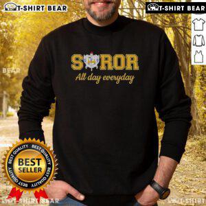 Official Soror All Day Everyday logo sweatshirt featuring bold graphics and a stylish design for sorority members.