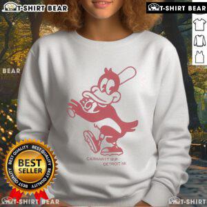 Official SS Home Run Carhartt WIP sweatshirt in a stylish design, perfect for casual wear and street fashion.