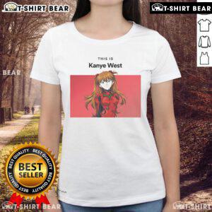 Official This Is Asuka Kanye West Ladies Tee featuring a stylish design with vibrant colors and trendy graphics.