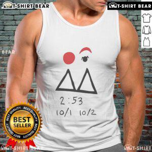 Official Twin Peaks Major Briggs Message tank top featuring iconic design for fans of the cult classic TV series.