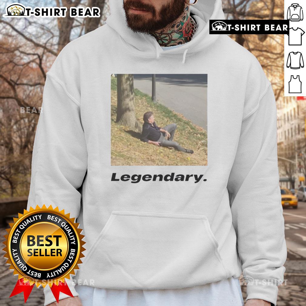 Official WYC Grousbeck Legendary Hoodie displayed on a mannequin, showcasing its unique design and premium quality.