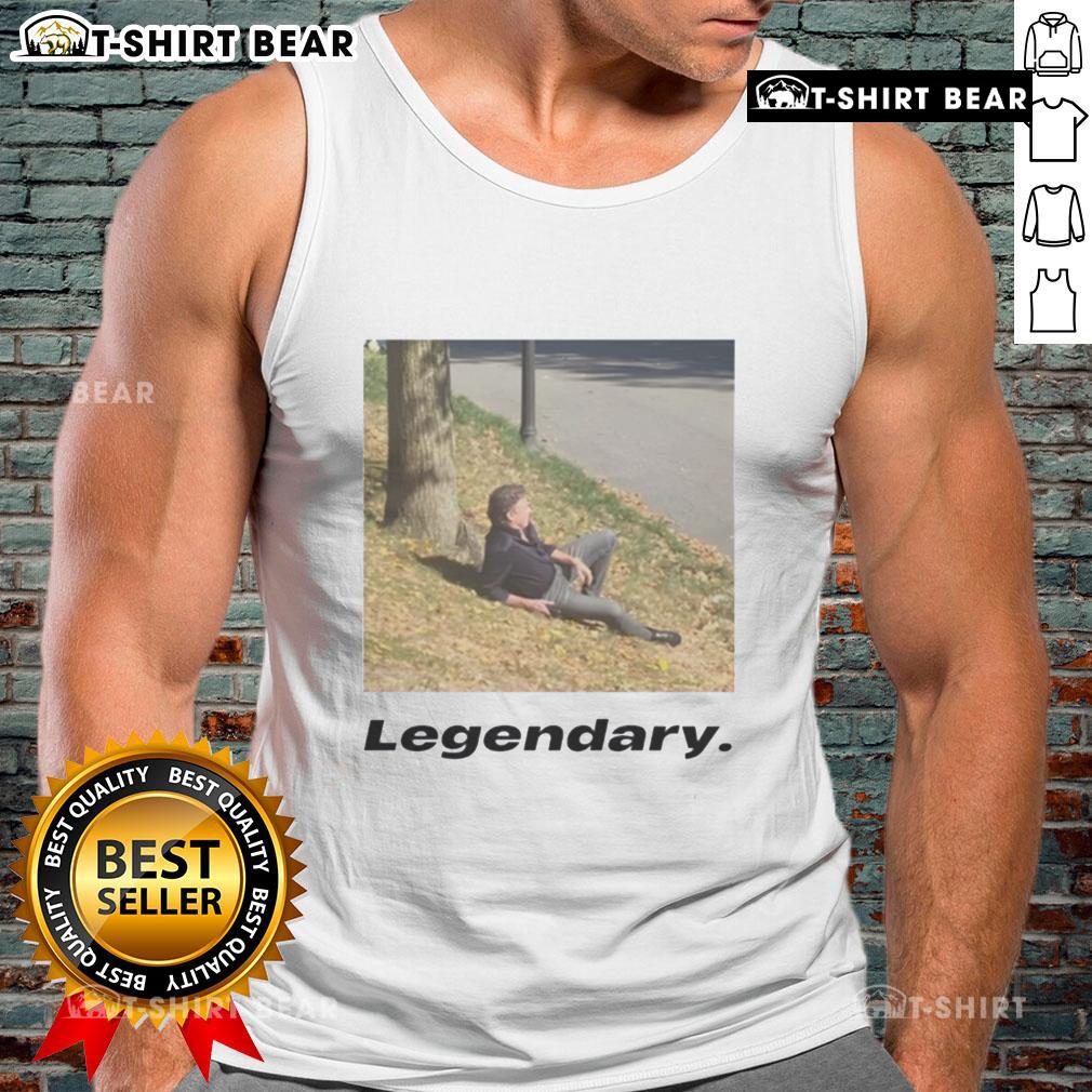 Official WYC Grousbeck Legendary Tank Top showcasing a stylish design perfect for summer wear and fan apparel.
