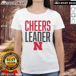 Original Nebraska Cornhuskers Cheers Leader Ladies Tee, featuring vibrant team colors and a stylish design for fans.