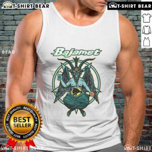 Premium Bajamet Baphomet tank top featuring a bold design, perfect for stylish casual wear and unique fashion statements.