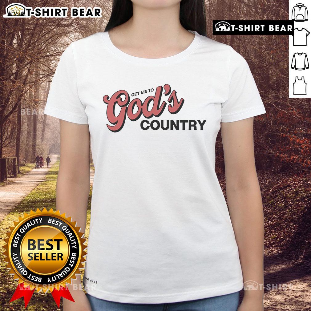 Premium Morgan Wallen Get Me To God's Country ladies tee featuring a stylish design perfect for country music fans.