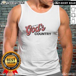 Premium Morgan Wallen Get Me To God's Country tank top featuring a stylish design for country music fans.