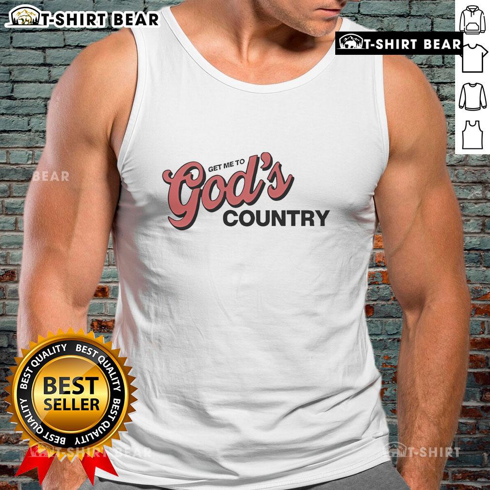 Premium Morgan Wallen Get Me To God's Country tank top featuring a stylish design for country music fans.