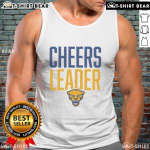 Premium Pittsburgh Panthers Cheers Leader Tank Top in blue, perfect for game day and showing team spirit.