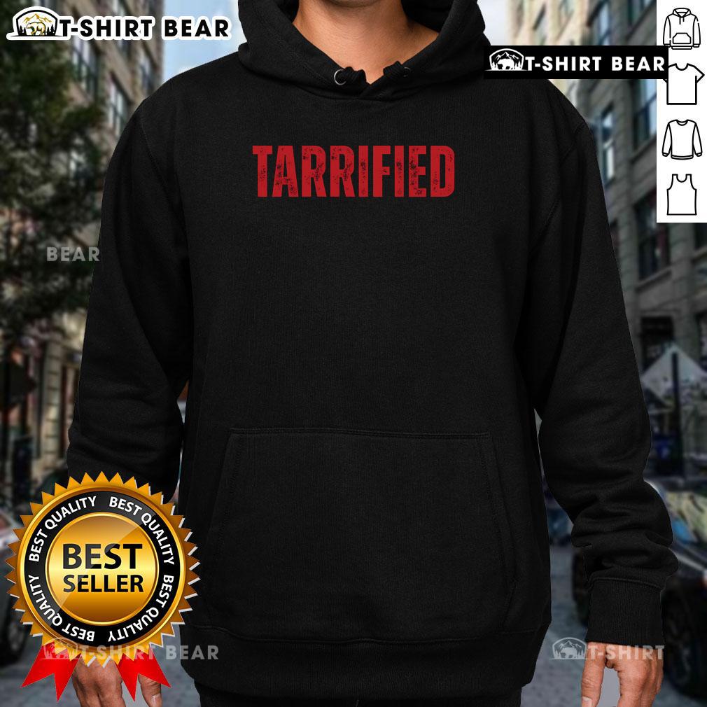 Premium Tarrified Vintage Hoodie in a stylish setting, showcasing its unique design and high-quality fabric.