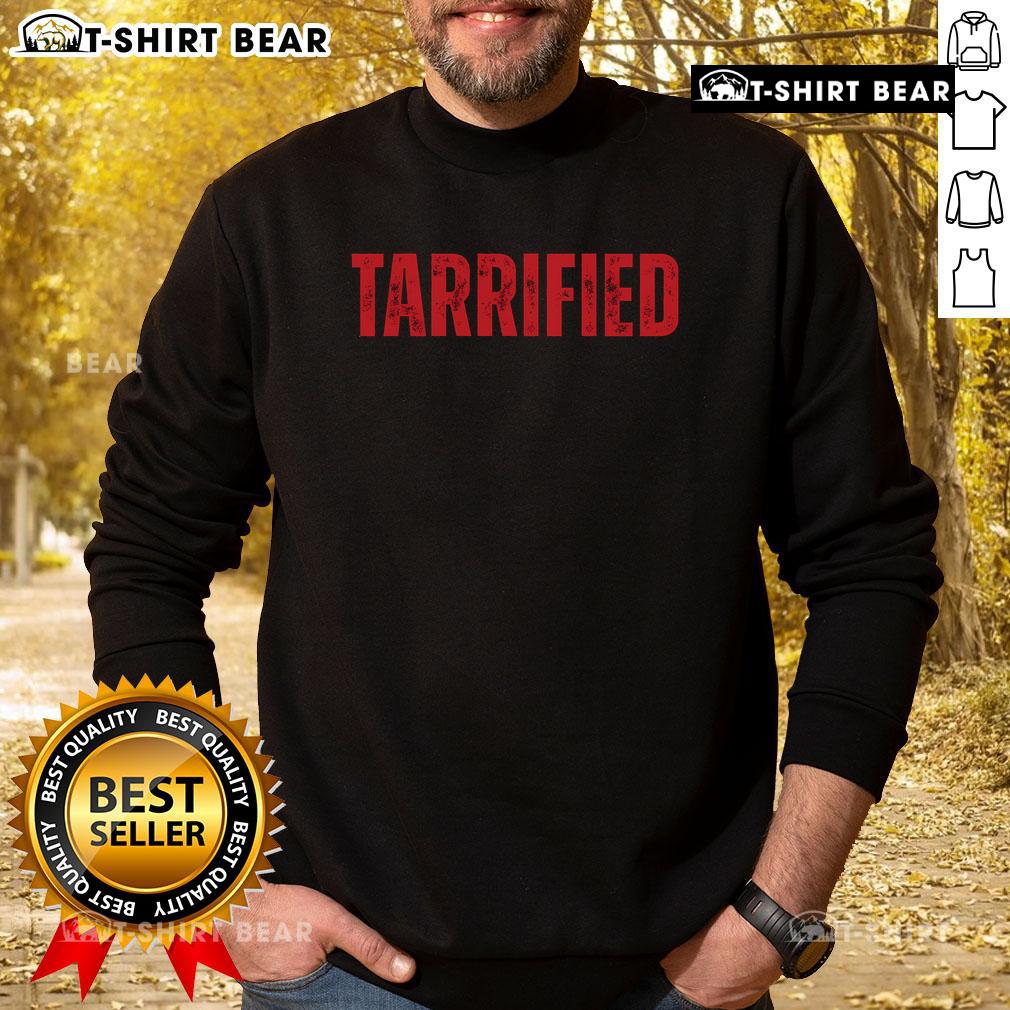 Premium Tarrified Vintage Sweatshirt in soft fabric, featuring a classic design and distressed detailing for a retro look.