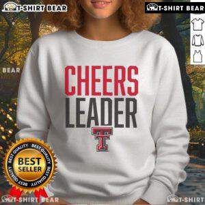 Premium Texas Tech Red Raiders Cheer Leader Sweatshirt in vibrant colors, perfect for game day and showing team spirit.