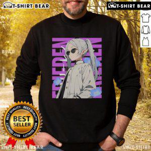Casual outfit featuring a cozy 'Pretty Cool Chill Day' sweatshirt with a stylish design, perfect for relaxed days.