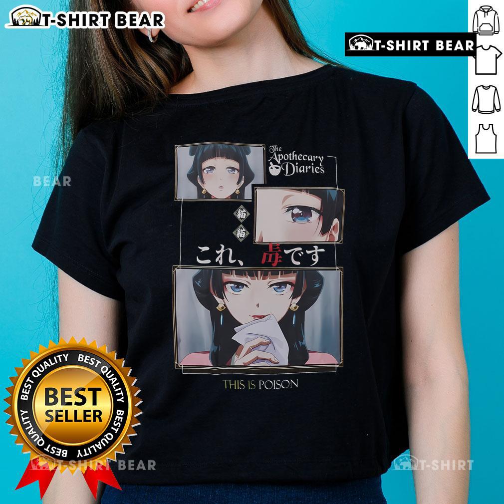 Pretty The Apothecary Diaries Maomao Poison Ladies Tee featuring a stylish design and vibrant colors for fans.
