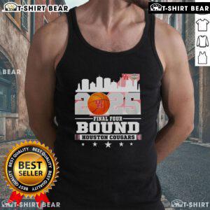 Stylish Houston Cougars Limited Edition Tank Top for 2025 Final Four fans, featuring team colors and logo.