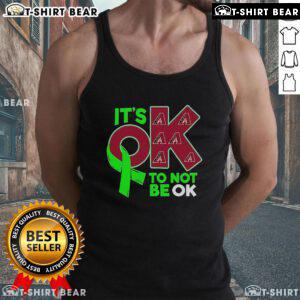 Top Arizona Diamondbacks 'It's OK to Not Be OK' tank top featuring team colors and logo for fans and casual wear.