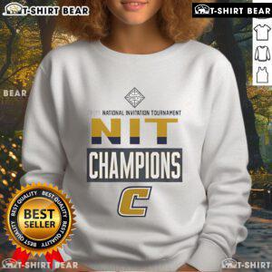 Chattanooga Mocs Fanaticity 2025 NIT Champions sweatshirt showcasing team pride and tournament victory spirit.